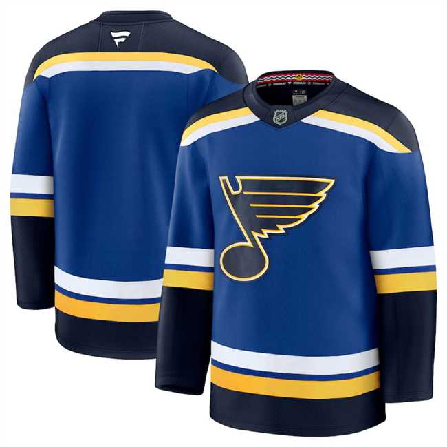 Men%27s St. Louis Blues Blank Blue 2024-25 Home Stitched Hockey Jersey Dzhi->tampa bay lightning->NHL Jersey